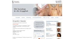 Desktop Screenshot of fridhemsplanskiropraktorklinik.se